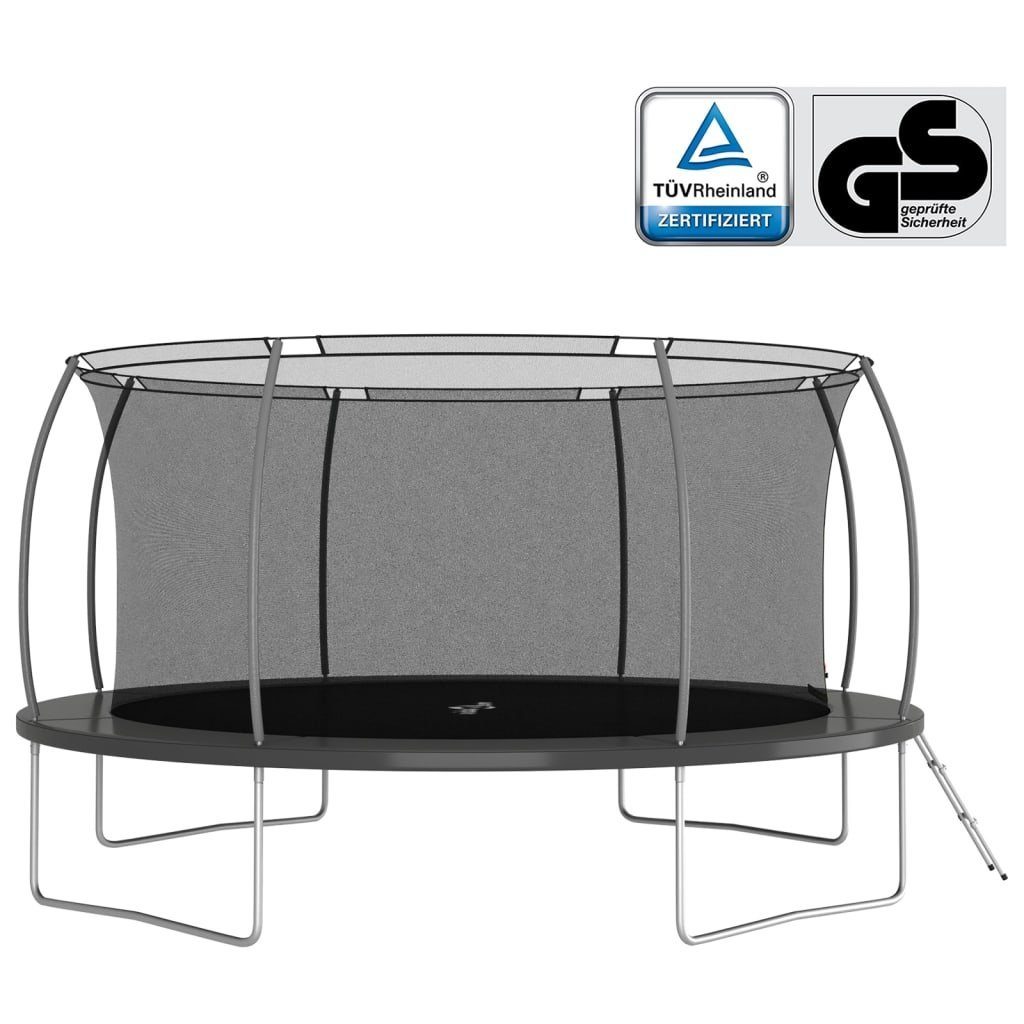 Rund Steckdose 150 kg vidaXL cm 460×80 Trampolin-Set