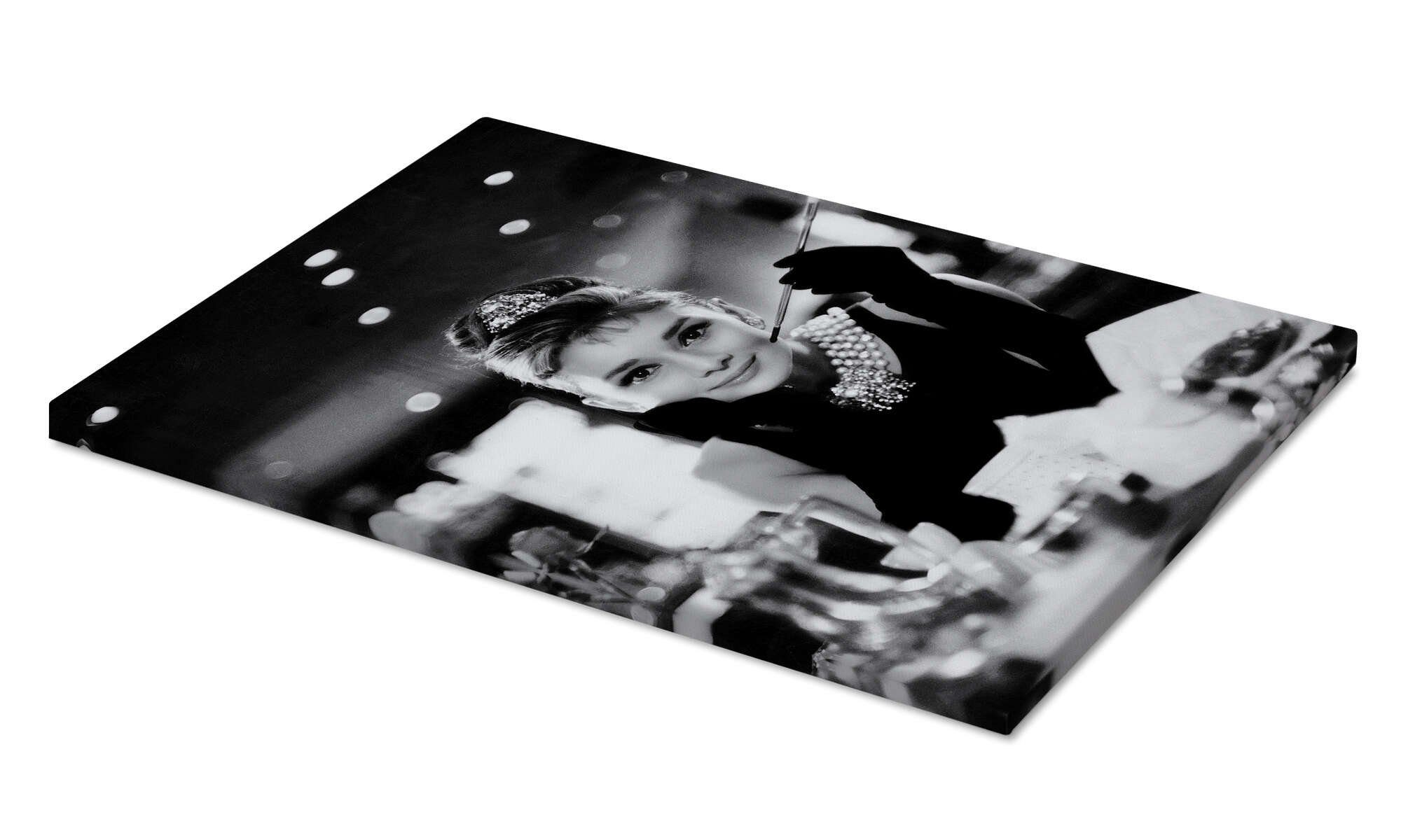 Posterlounge Wandbild Audrey Hepburn in Breakfast at Tiffany's, Celebrity C günstig online kaufen