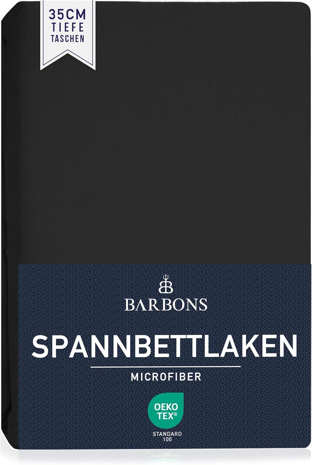 BARBONS Spannbettlaken Mikrofaser Bettlaken, 35 cm Tiefe Spannbetttuch, Geb günstig online kaufen
