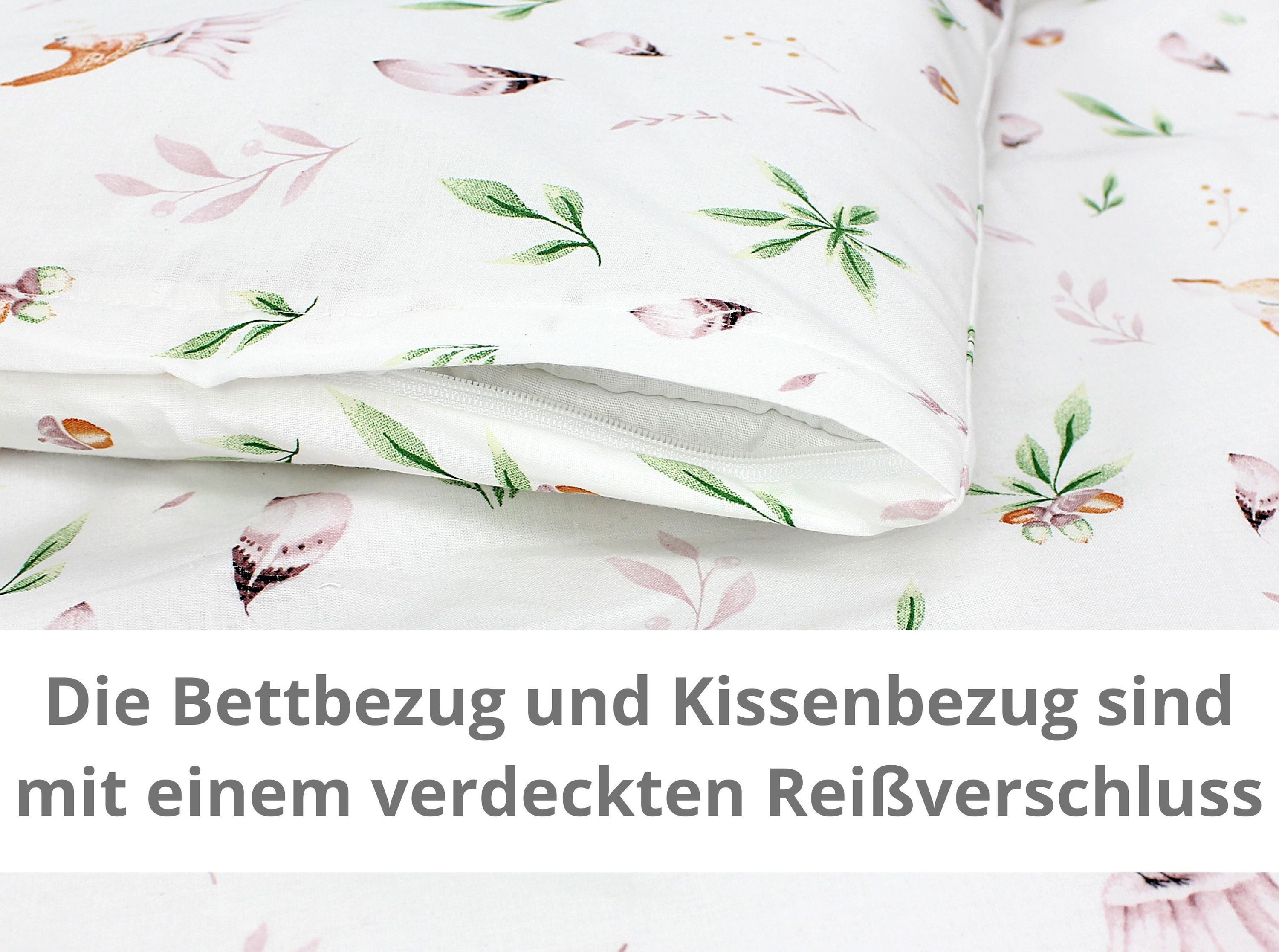 TupTam Babybettwäsche Baby Wiegenset 4-teilig Bettwäsche-Set: günstig online kaufen