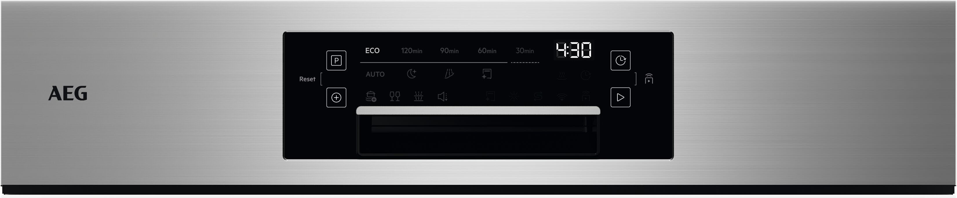 AEG teilintegrierbarer Geschirrspüler 9000 GT9200X2SCM, Smarte Spülmaschine, kraftvoll gegen Eingebranntes, leise nur 38 dB – Bild 4 von 5
