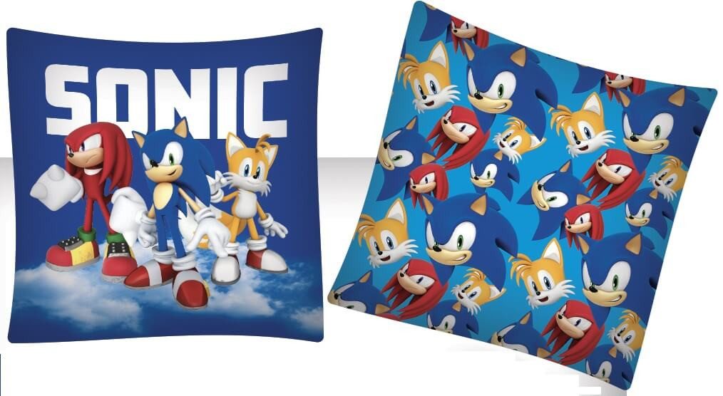 BrandMac Bettwäsche Sonic the Hedgehog - Wende-Bettwäsche-Set, 135x200 & 80x80, Baumwolle, 100% Baumwolle