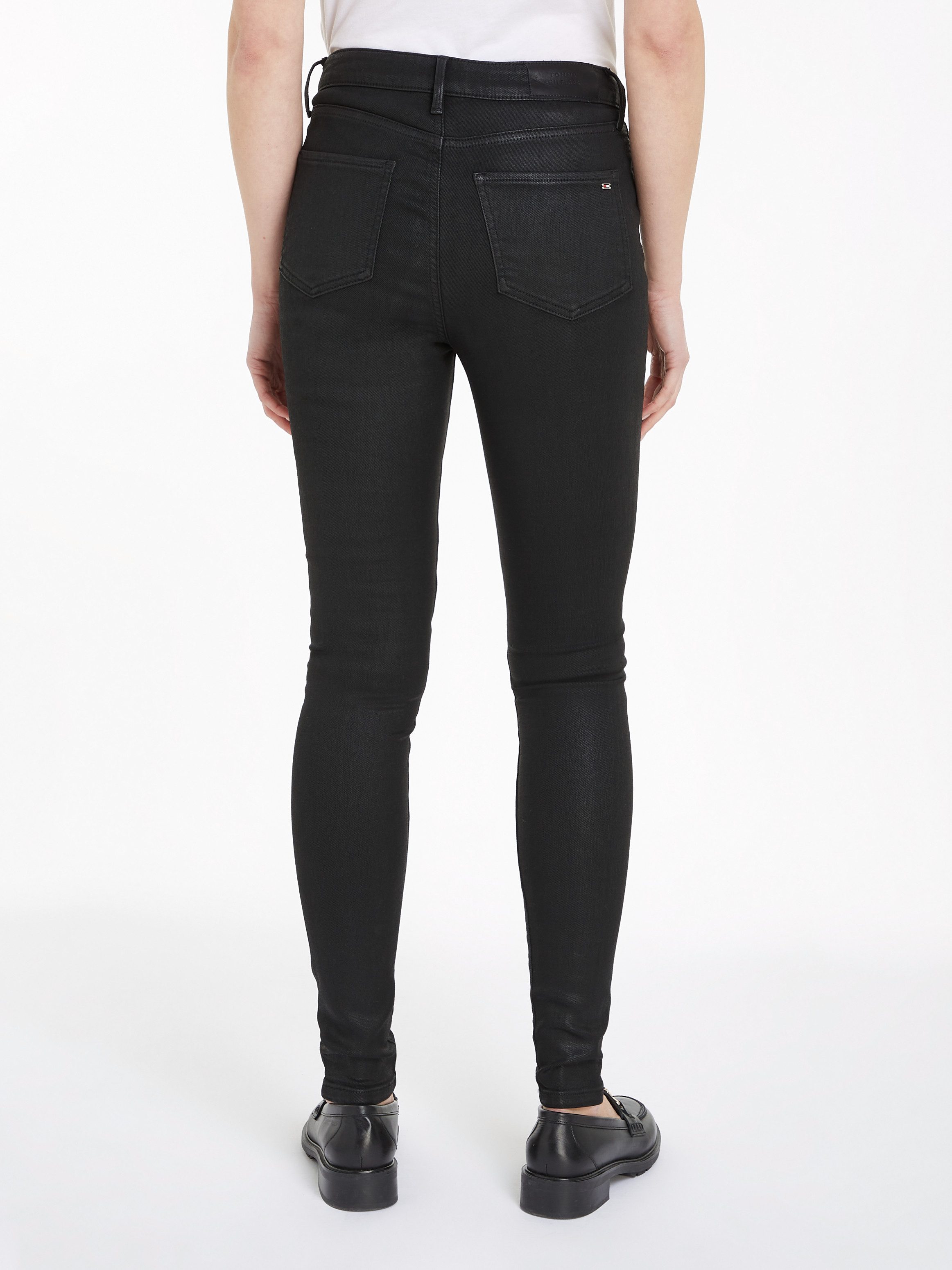Tommy Hilfiger Skinny-fit-Jeans HARLEM U SKINNY HW CAL mit Tommy Hilfiger Logo-Badge