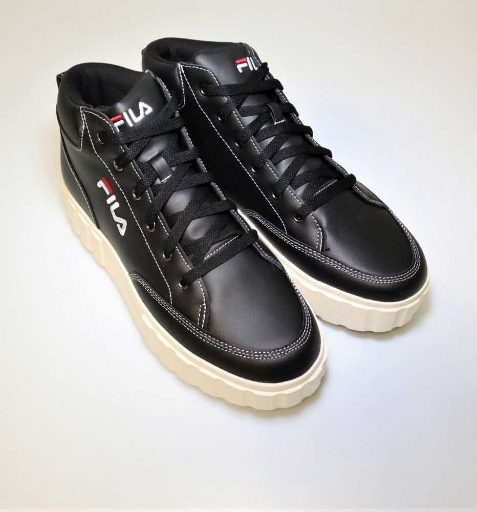 Fila FILA Sandblast L mid wmn Damen Boot, Schwarz (Blac Sneaker