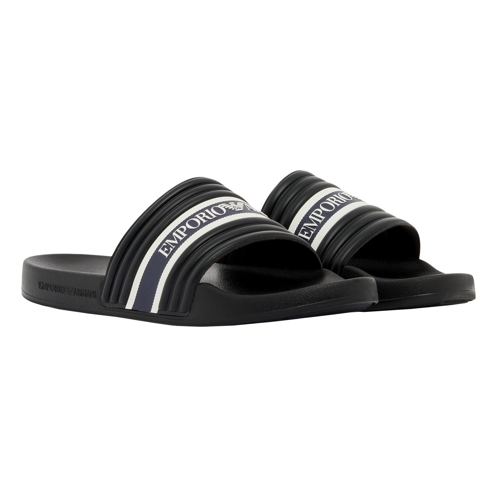 Emporio Armani Badeschuh Badepantolette mit Logo