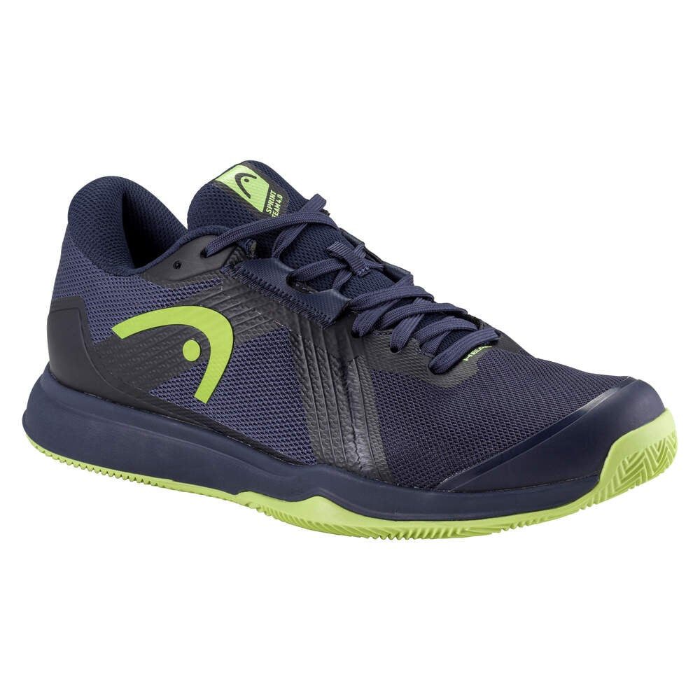 Head Sprint Team 4.0 Clay/Sandplatz 2025 navyblau/lime Herren Tennisschuh