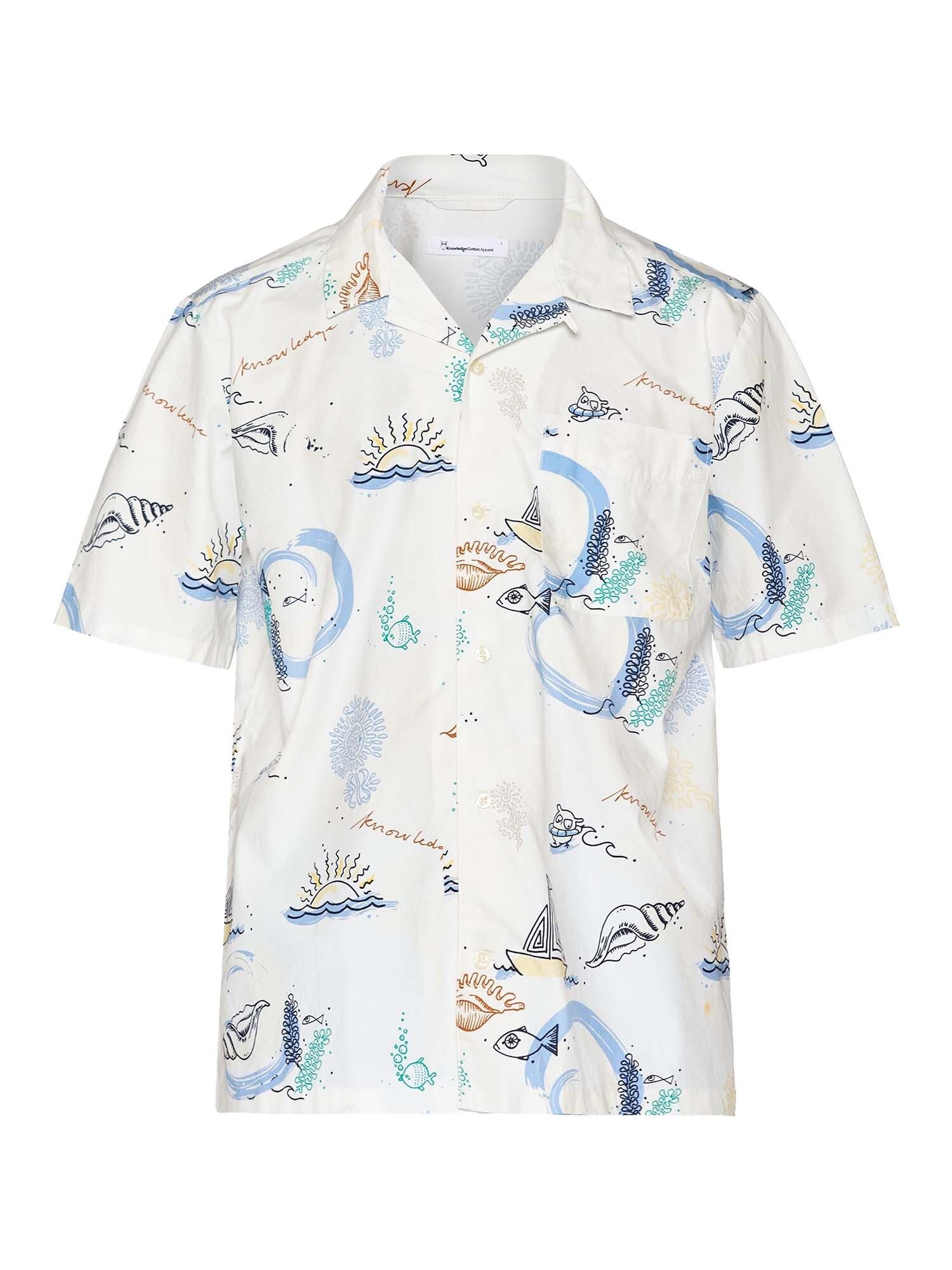 KnowledgeCotton Apparel Kurzarmhemd Box short sleeve