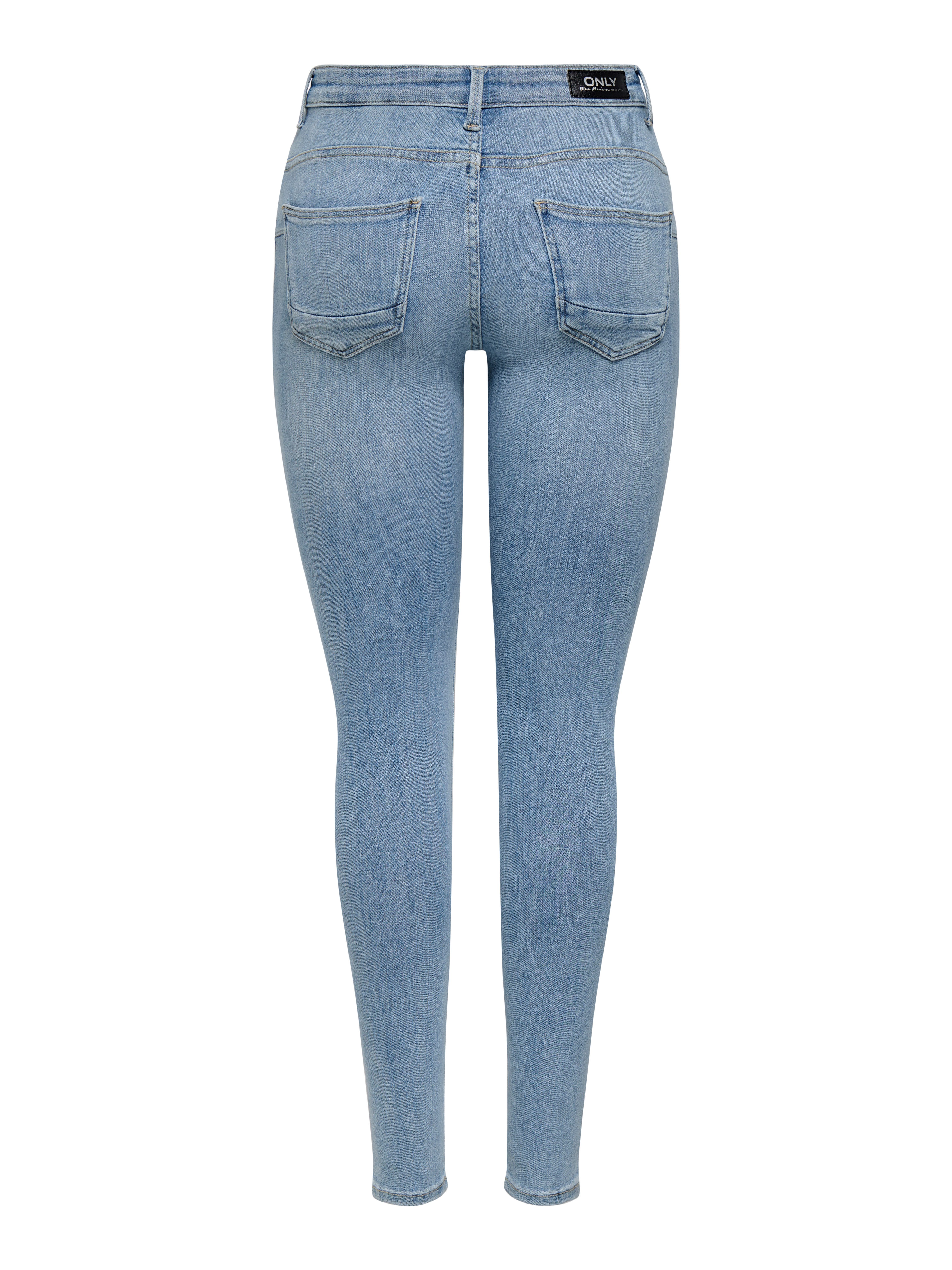 ONLY Skinny-fit-Jeans ONLPOWER LIFE MID PUSH Baumwollmischung, skinny fit, regular waist – Bild 5 von 5