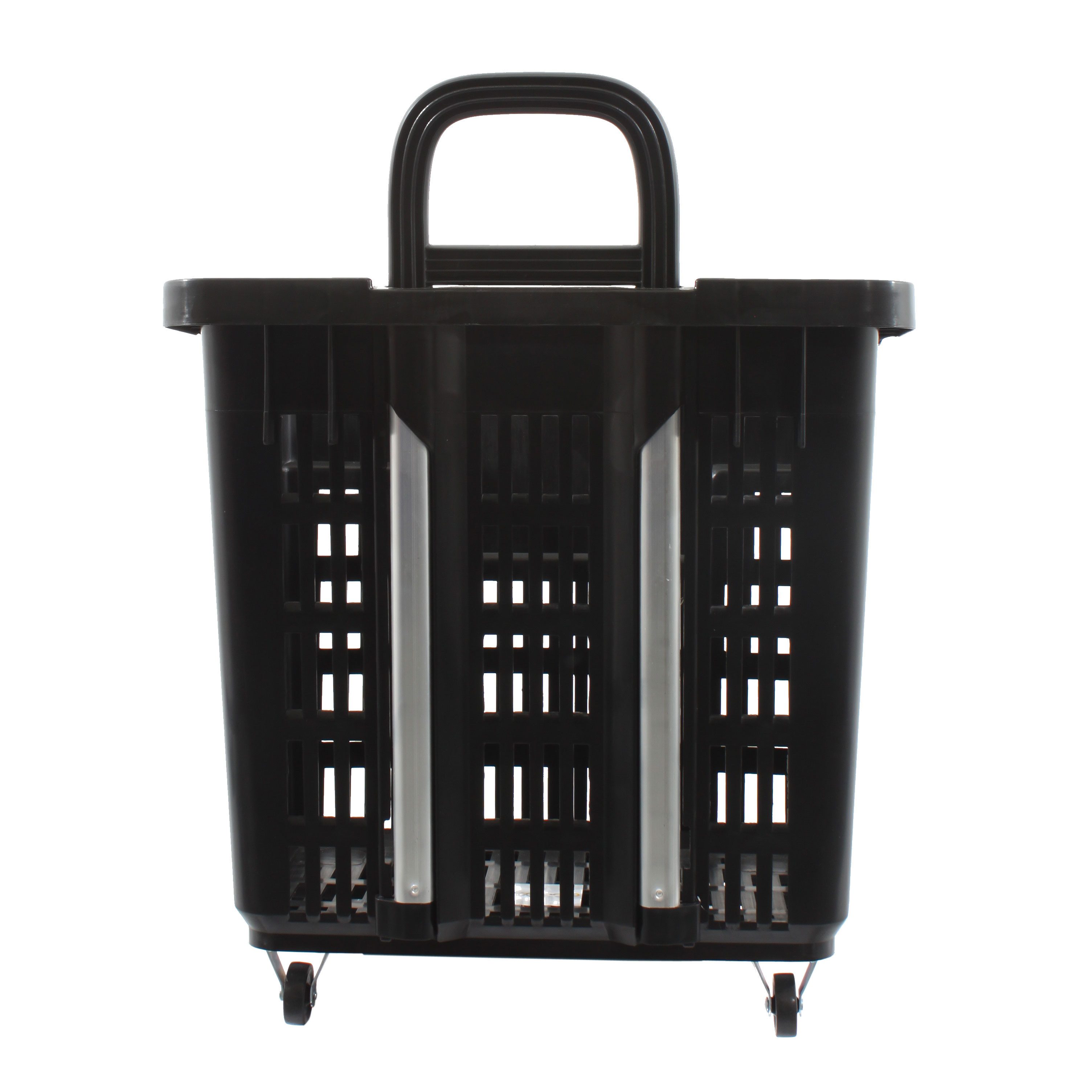 GERSO Einkaufskorb Einkaufstrolley Einkaufskorb m. Rollen 55L, 55 l, 0