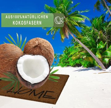 Betz Kokosmatte Fußmatte Schmutzfangmatte 100% Kokos Größe 45x75x1,5 cm