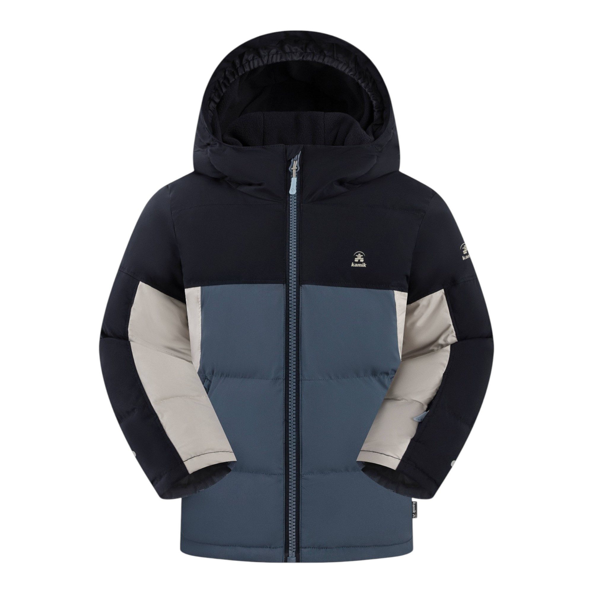 Kamik Winterjacke Tucker (wind- und wasserdicht, reflektierend) inkblau Jungen