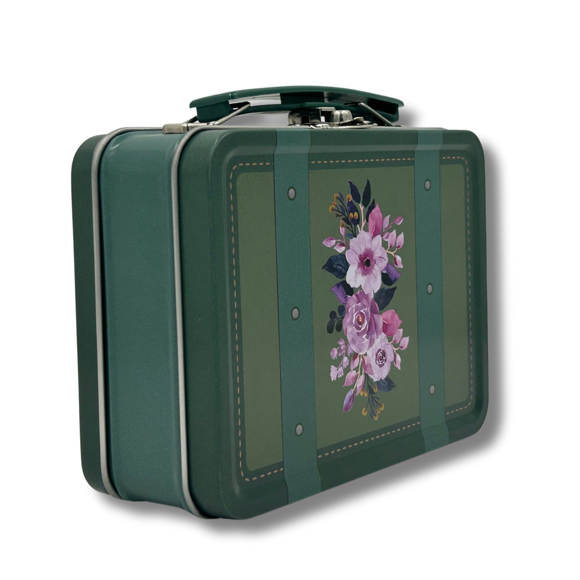 MediMuc Keksdose Mini Koffer Flowers