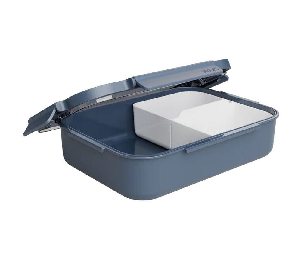 Sigg Lunchbox NIMO Lunchbox 1,3 Liter, verschiedene Farben wählbar, (BPA-freie Brotdose aus hochwertigem Polypropylen – lebensmittelecht), Inklusive auslaufsicherer Snackbox und praktischem Trenner