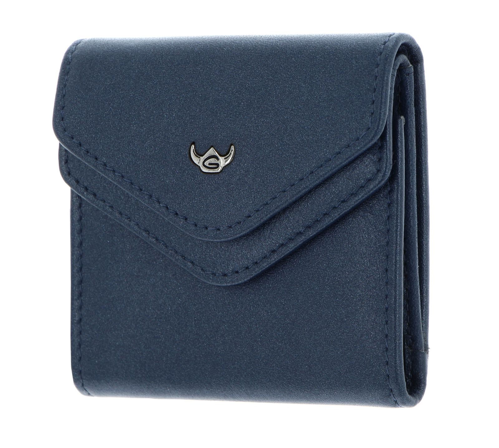 Golden Head Geldbörse Petite Billfold Coin Wallet, aus echtem Rindsleder mit RFID-Blocker Schutz