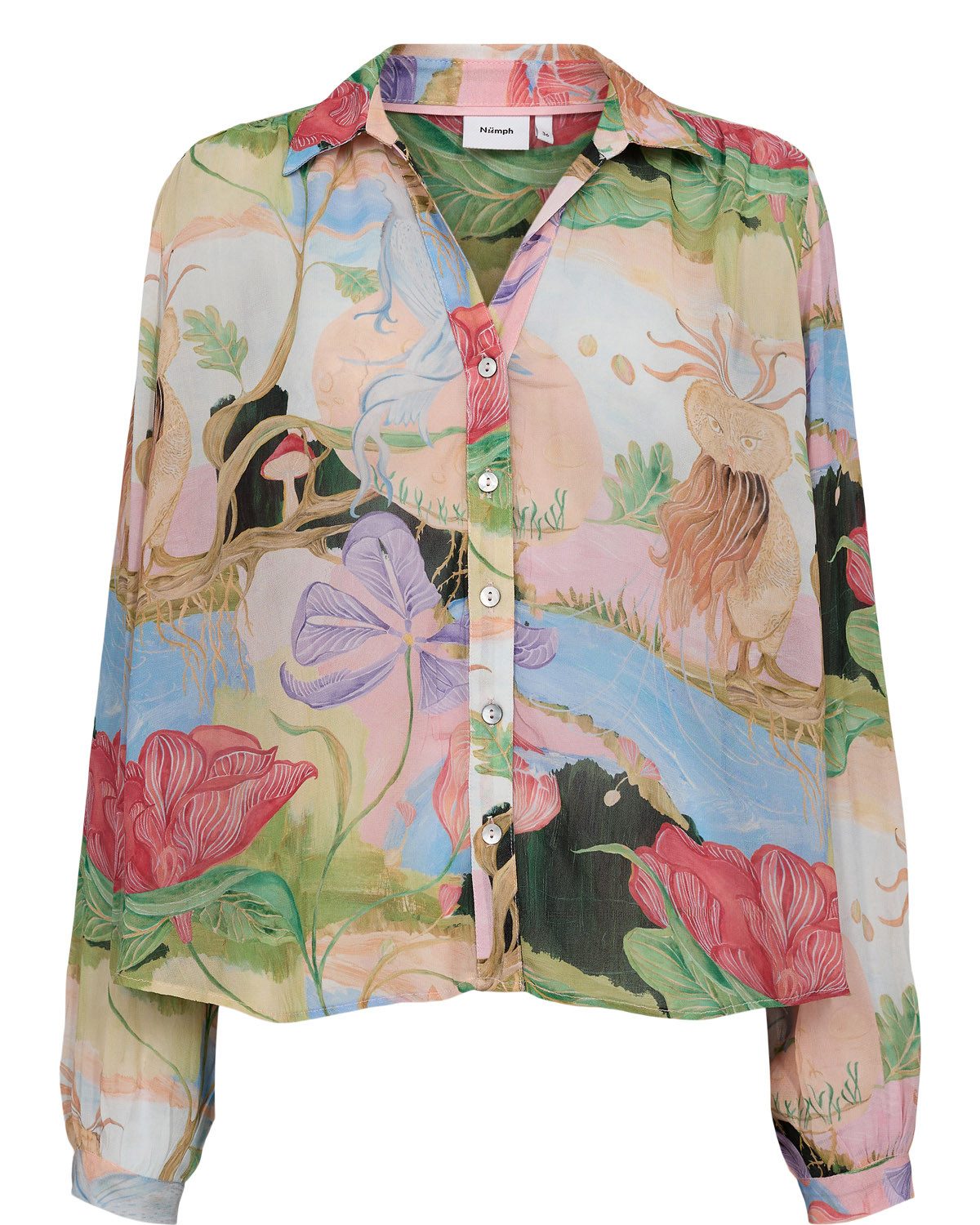 nümph Klassische Bluse