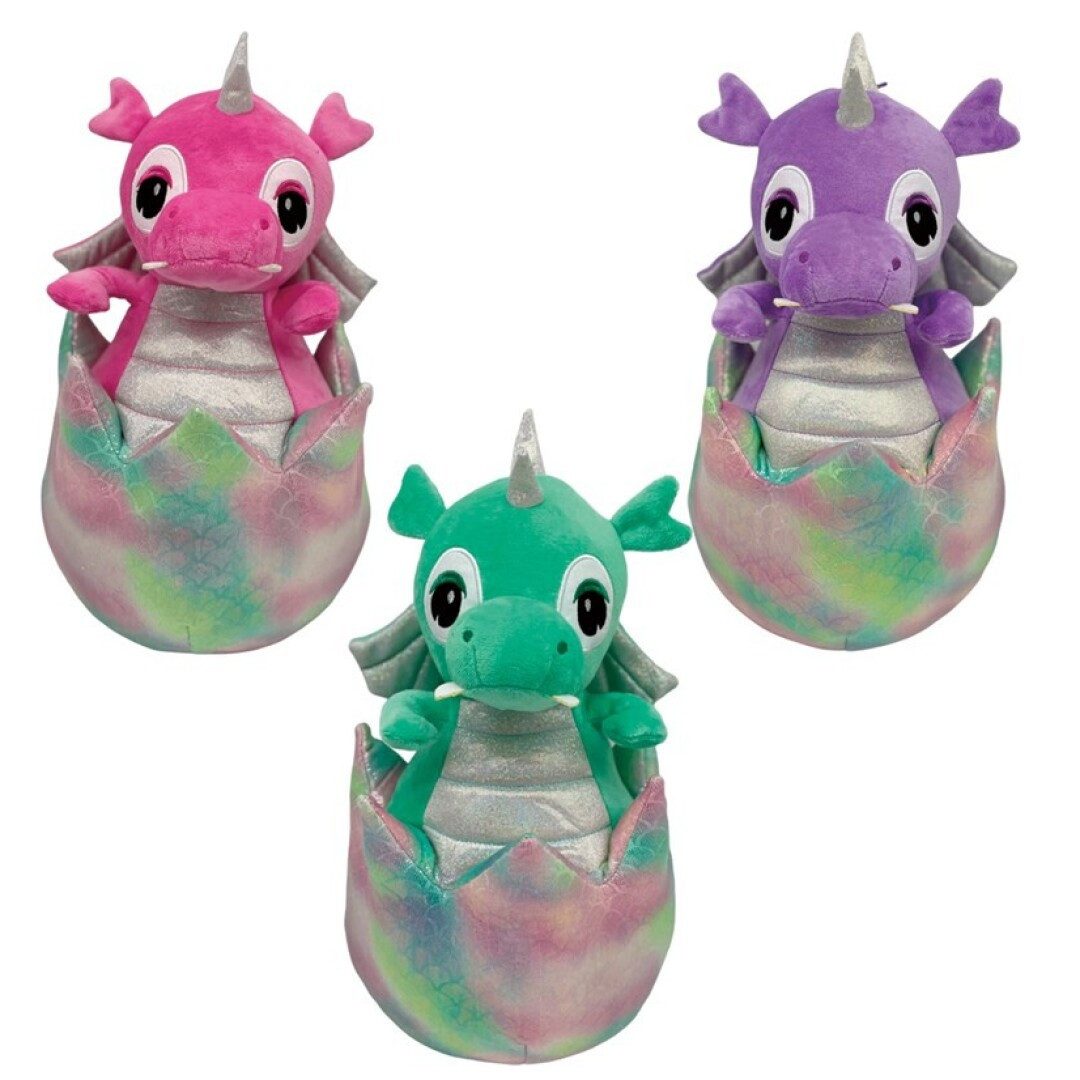 Tinisu Plüschfigur Baby Drache Kuscheltier - 20 cm Plüschtier weiches Stofftier