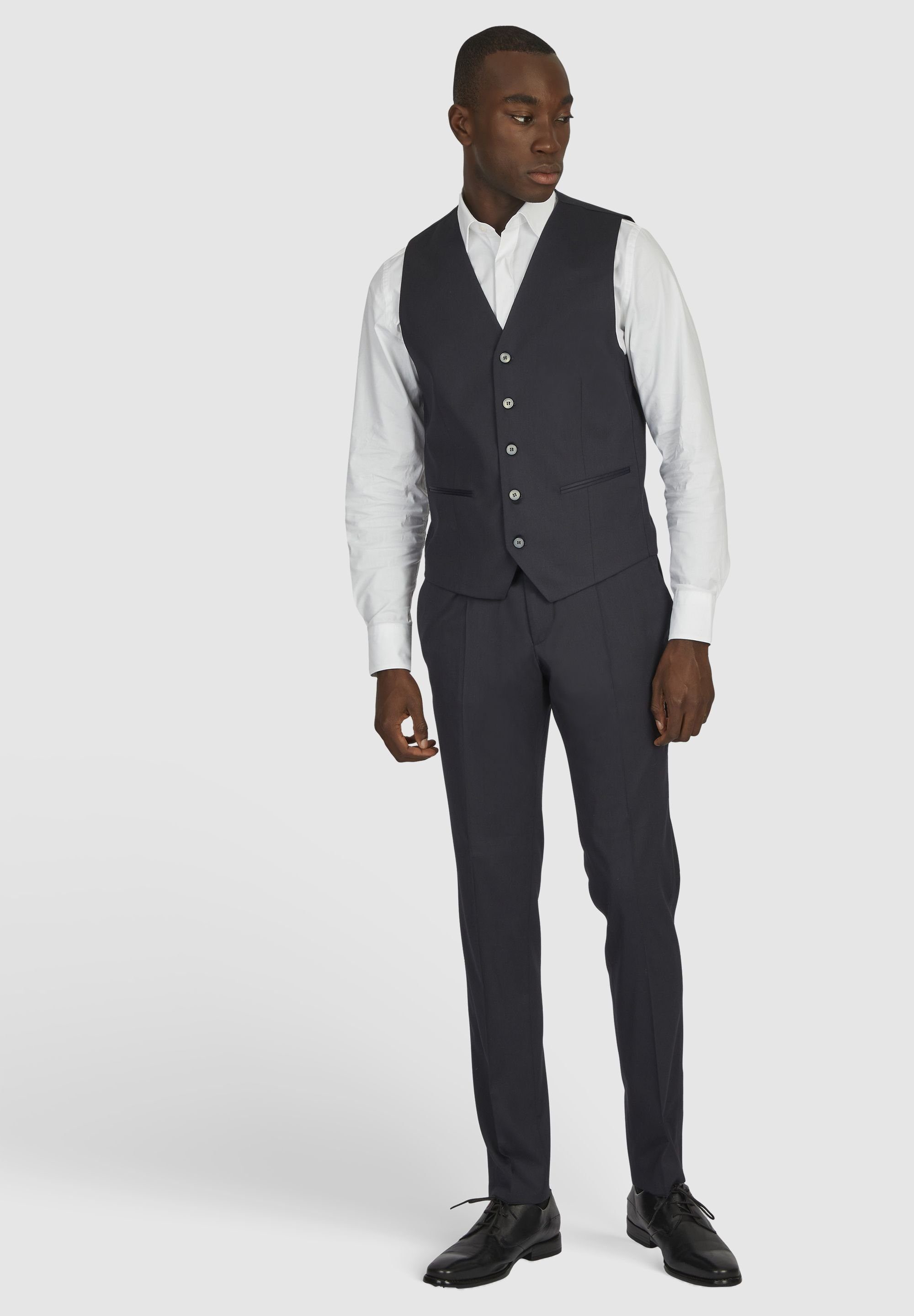 HECHTER PARIS Anzugweste (1-tlg) Edle Anzugweste mit Knopfleiste