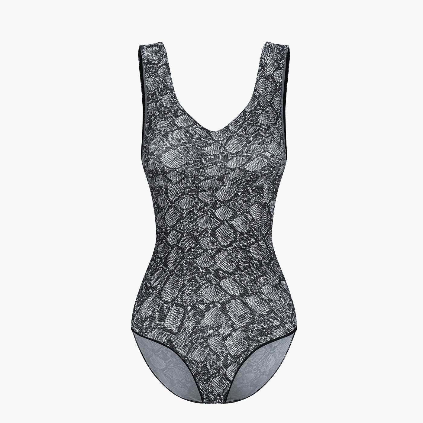 cfab Shaping-Body Tank Bodysuit Sculpting Shapewear mit Slip-Snake-M (1-tlg)
