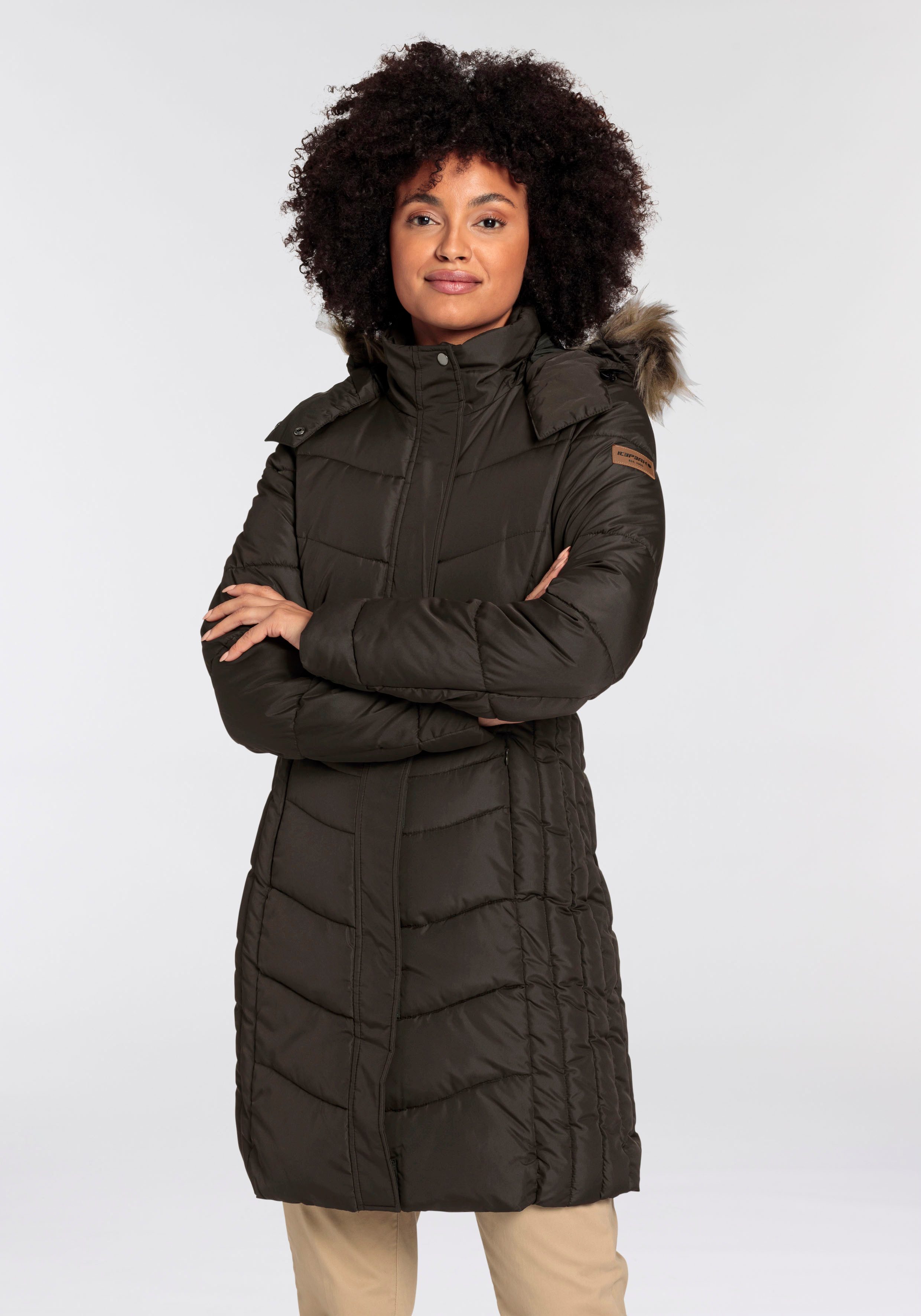 Icepeak Steppmantel PAIVA (1-tlg) Wasserabweisend, Windabweisend & Atmungsa günstig online kaufen