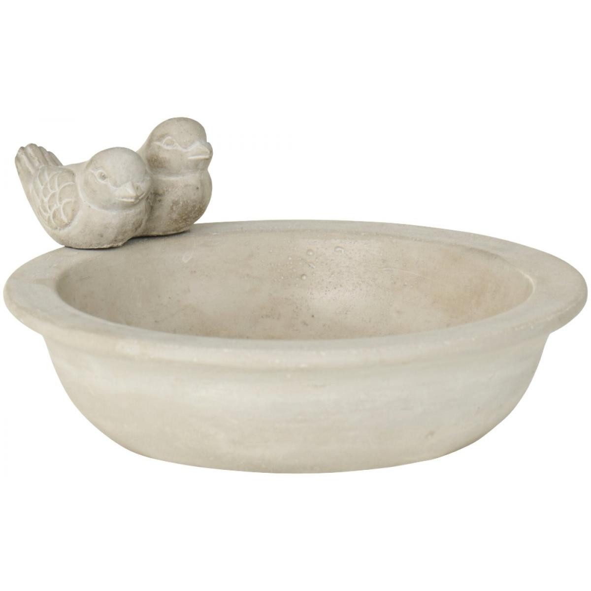 Ib Laursen Vogelhaus Ib Laursen Vogeltränke aus Zement (26,5x8cm)