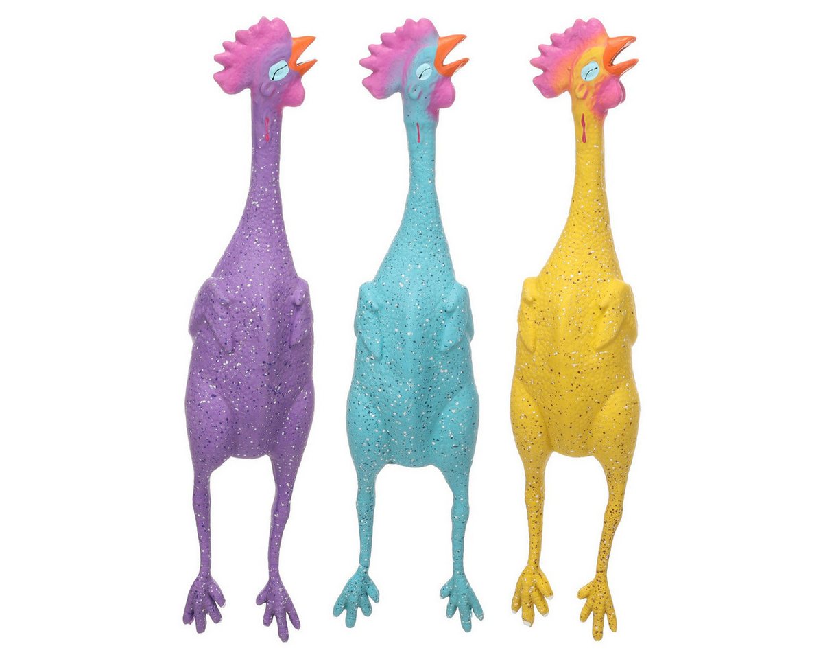 Thumbnail - Flamingo Tierquietschie Hundespielzeug Freckles Huhn