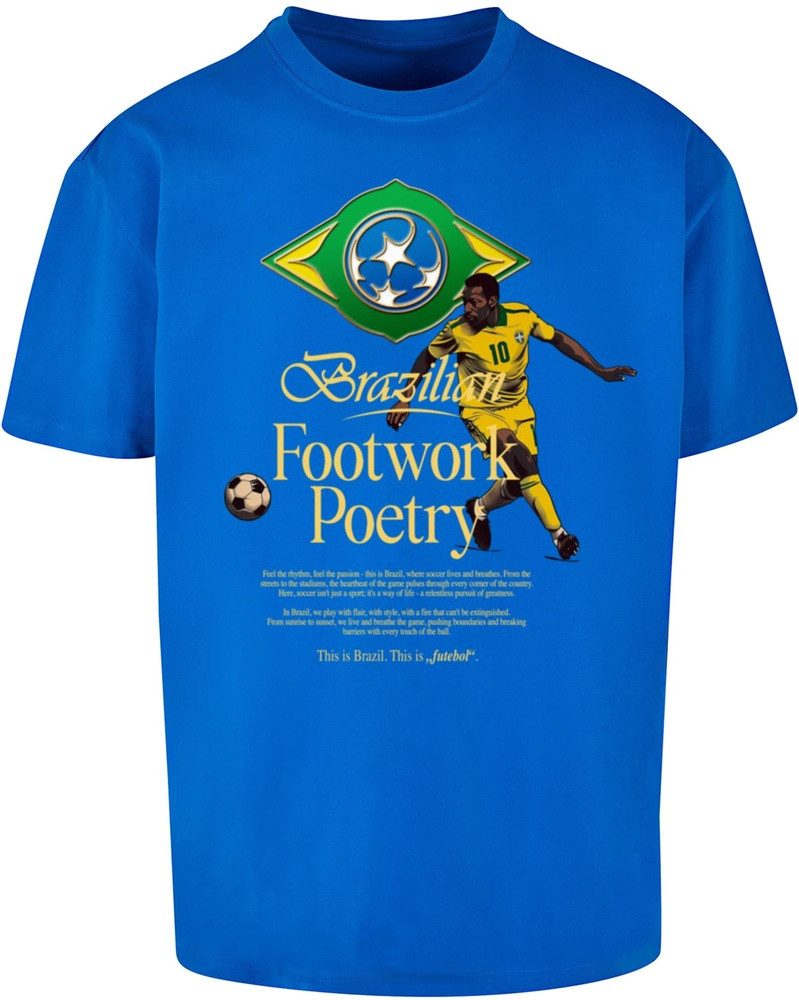 MT Upscale T-Shirt Footwork Poetry Oversize Tee