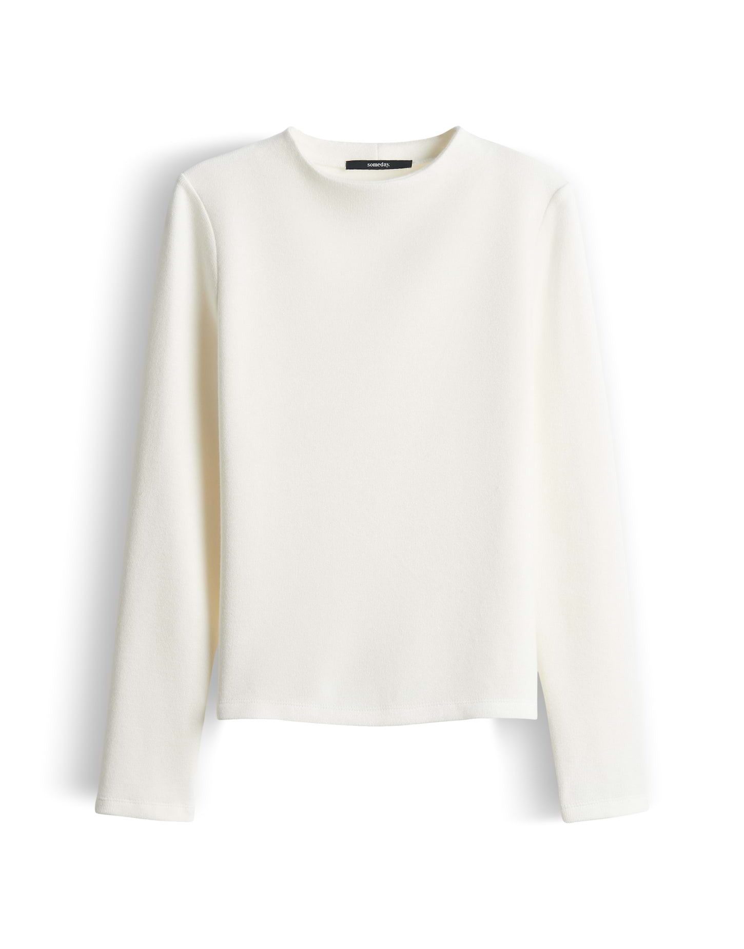 someday Longsleeve KANGELIE Slim mit supersofter Textur schmale Passform, figurbetont geschnitten, elastischer Stoff