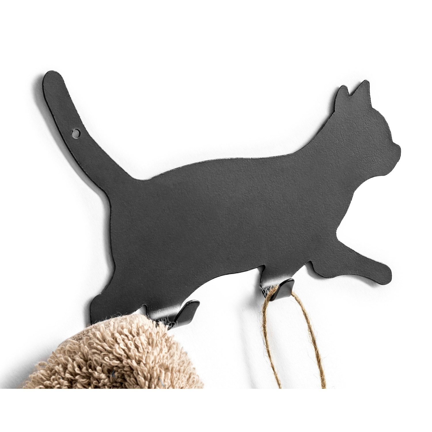 Gadget Master Schlüsselkasten Katze Schlüsselhalter mit drei Haken