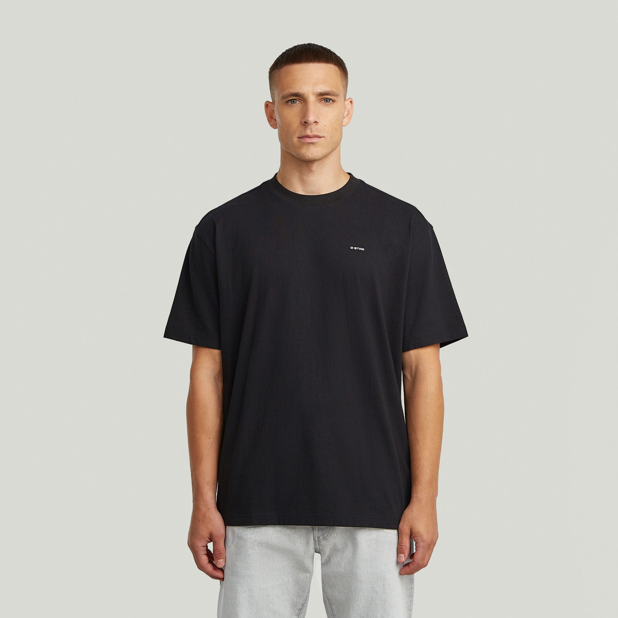 G-STAR T-Shirt Relaxed Base Baumwolljersey mit Rundhals