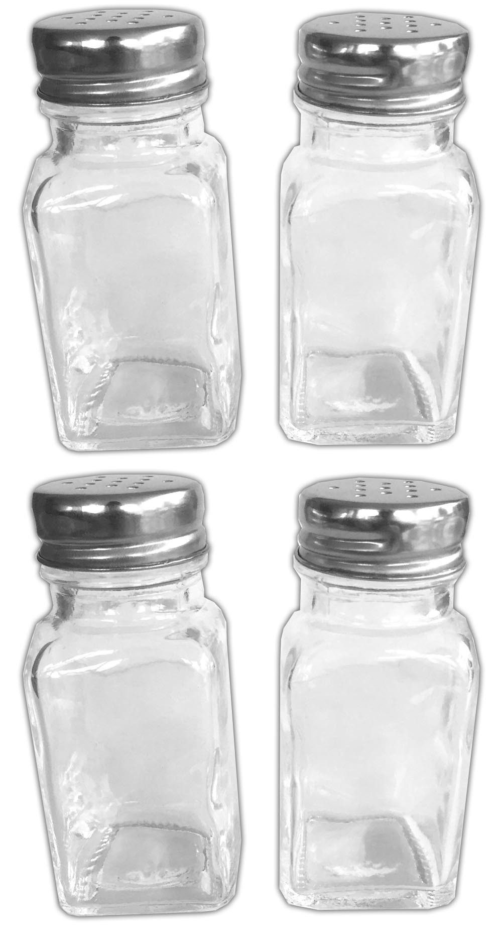 Gewürzstreuer Glas-Gewürzstreuer Gewürzbehälter Salz Pfefferstreuer Gewürzglas