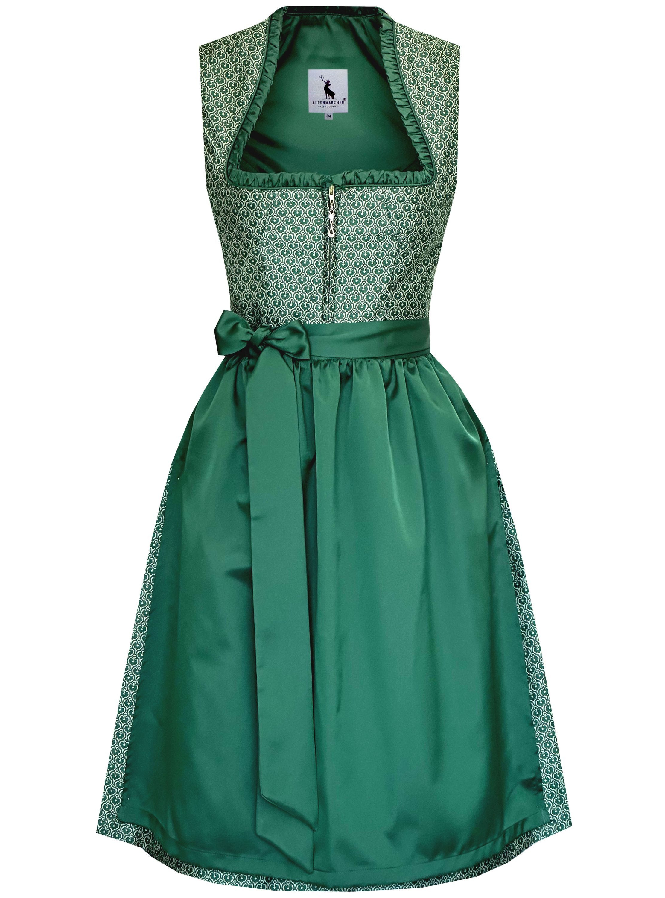 Alpenmärchen Dirndl Dirndl Liane in Grün - ALM1043 günstig online kaufen