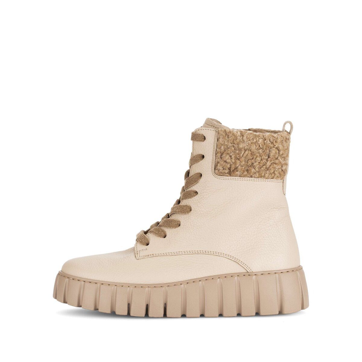 Gabor Plateau Stiefelette Materialmix Leder/Lederimitat Plateaustiefelette günstig online kaufen