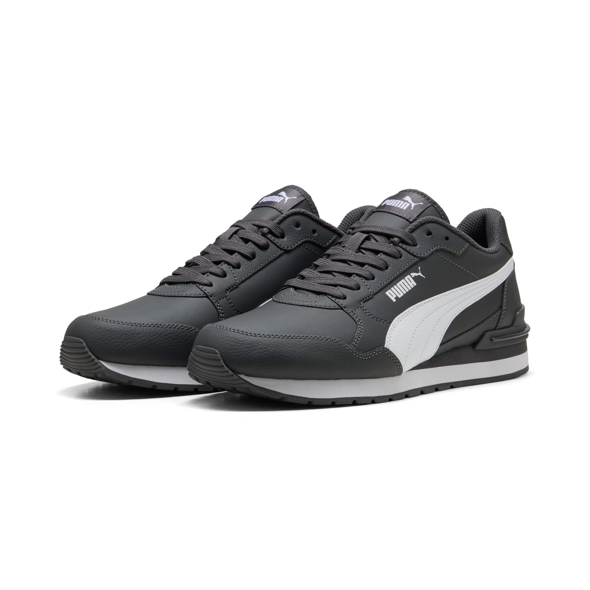 PUMA ST RUNNER V4 L Sneaker mit weichem Lederobermaterial, mit SOFTFOAM+ Einlegesohle