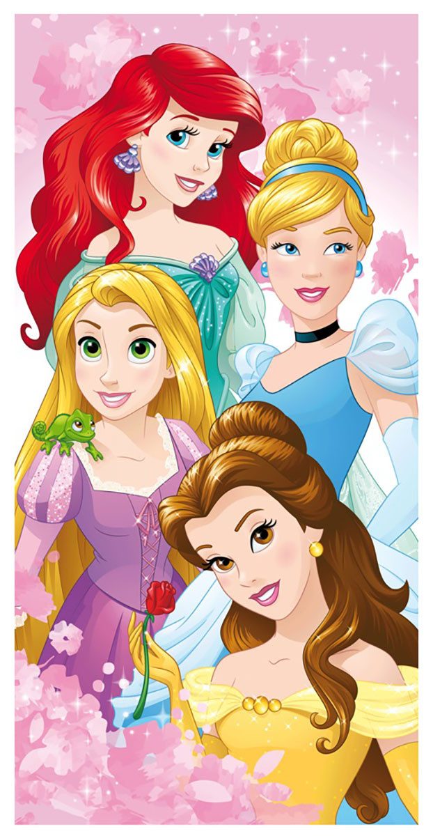 Disney Strandtücher Princess, Frottee