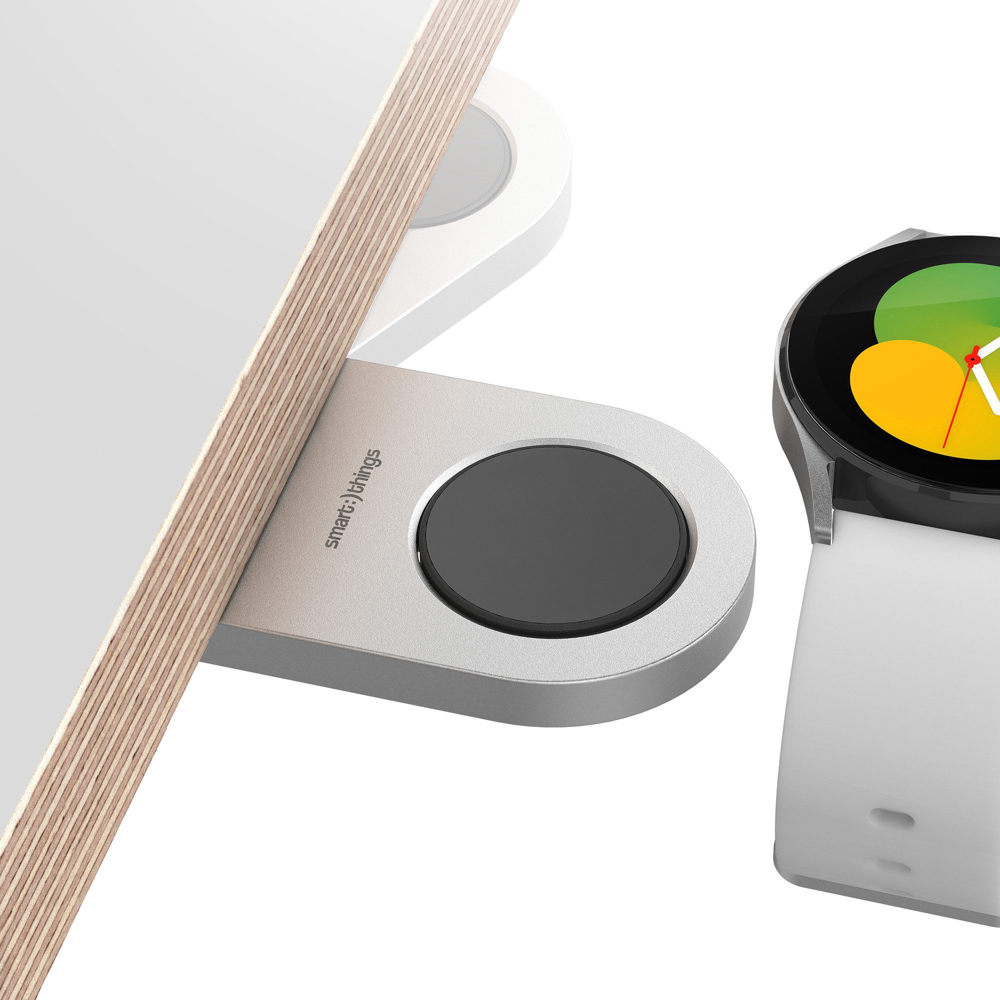 Smart Things Smartwatch-Halterung s23 S - Smartwatch Tisch Halterung für Samsung Galaxy Watch Charger -