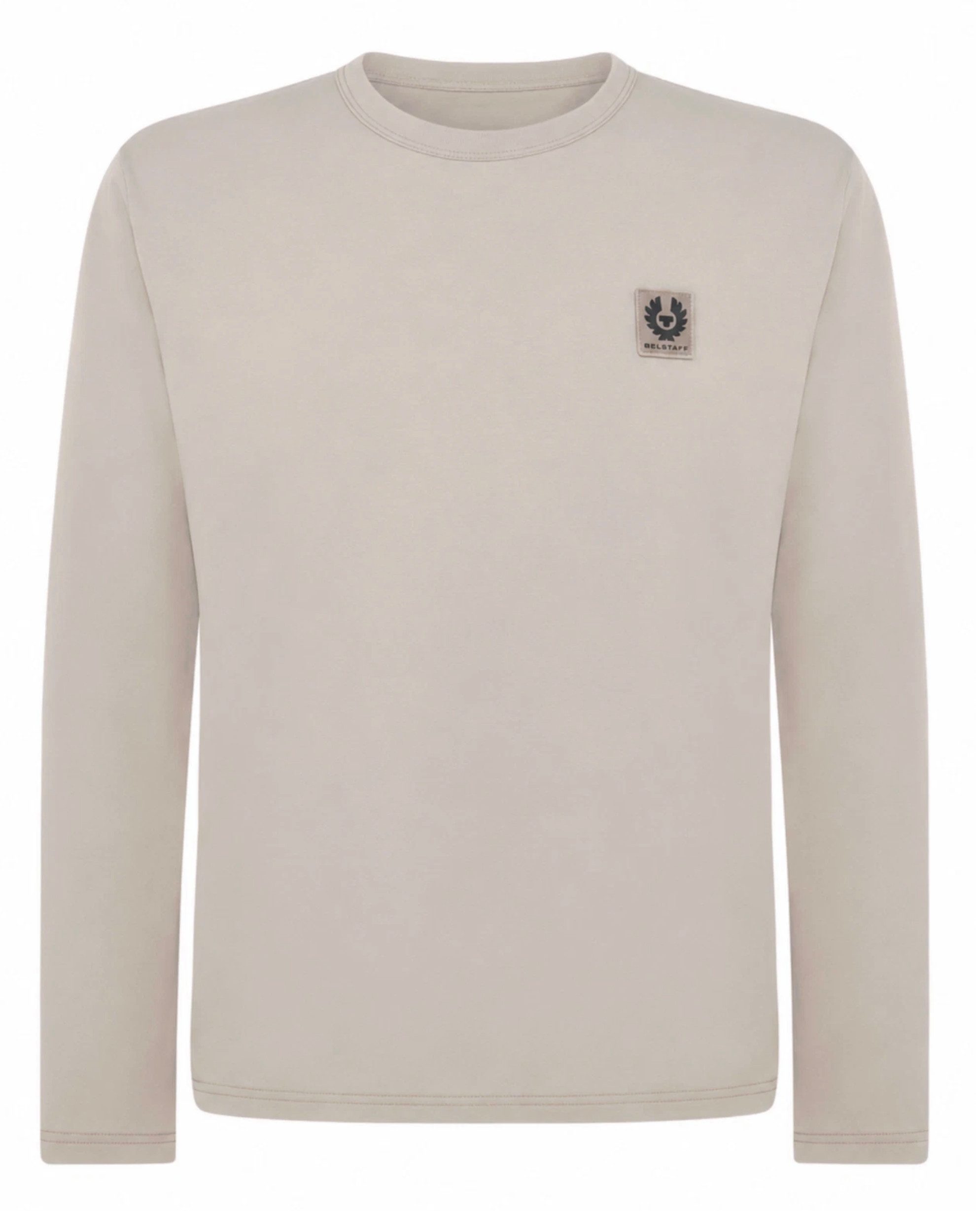 Belstaff Longsleeve T-Shirt London Retro Phoenix Patch Iconic Tee Modern Cut (1-tlg) Ideal für Alltag, Business Casual und Freizeit