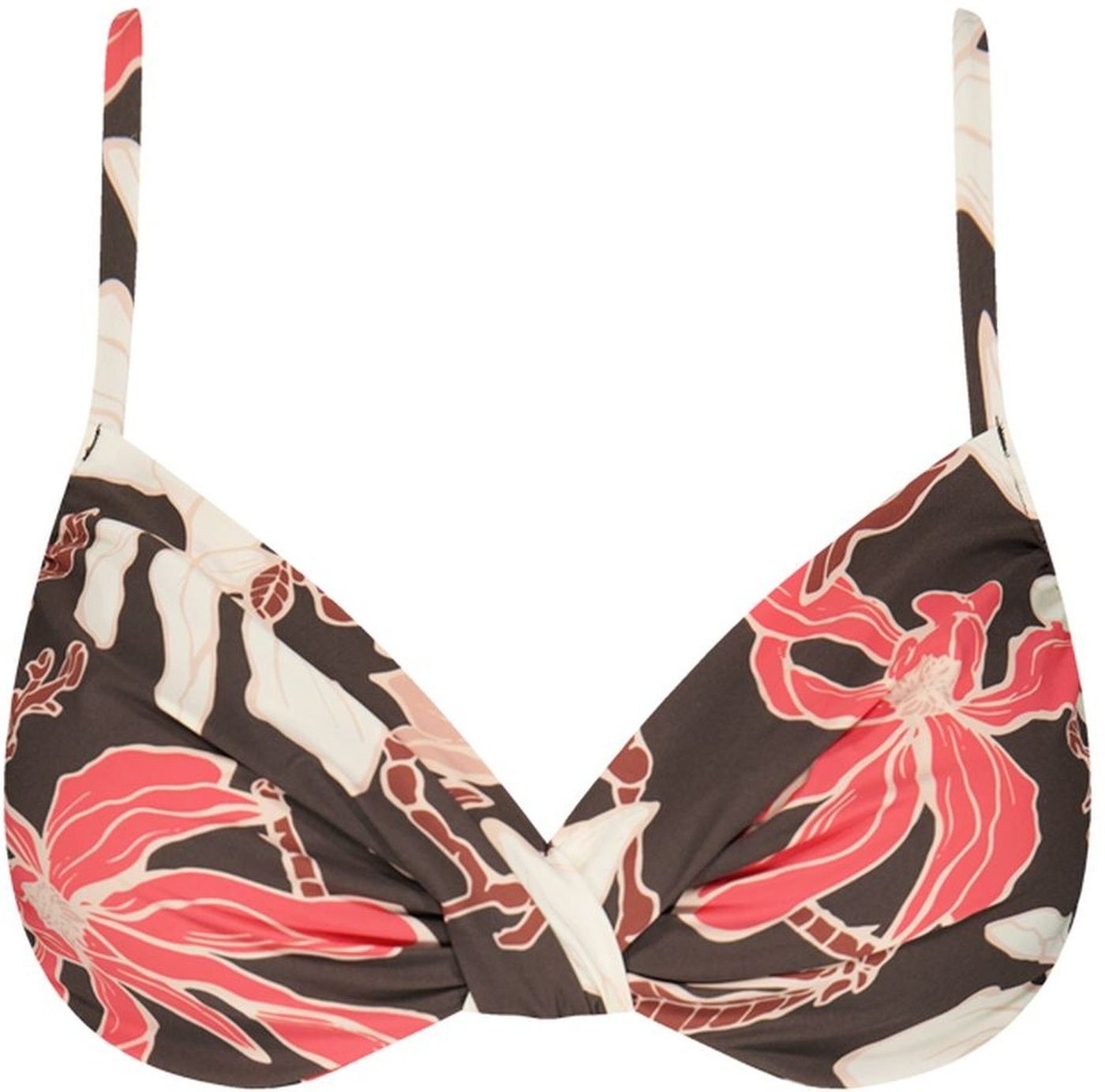 Barts Bügel-Bikini-Top Camolo Underwire COFFEE