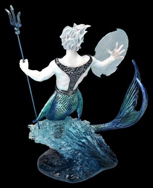 Figuren Shop GmbH Fantasy-Figur Magier Figur - Element Wasser - Fantasy Dekofigur - Anne Stokes