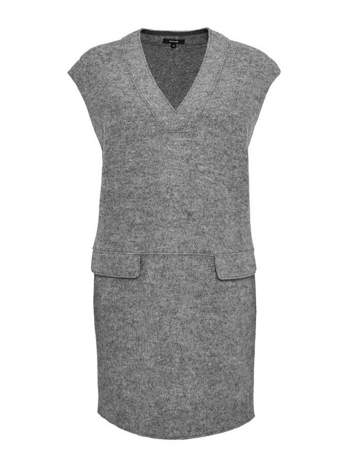 OPUS Jerseykleid Warie (1-tlg) Plain/ohne Details, Angeschnittene Ärmel