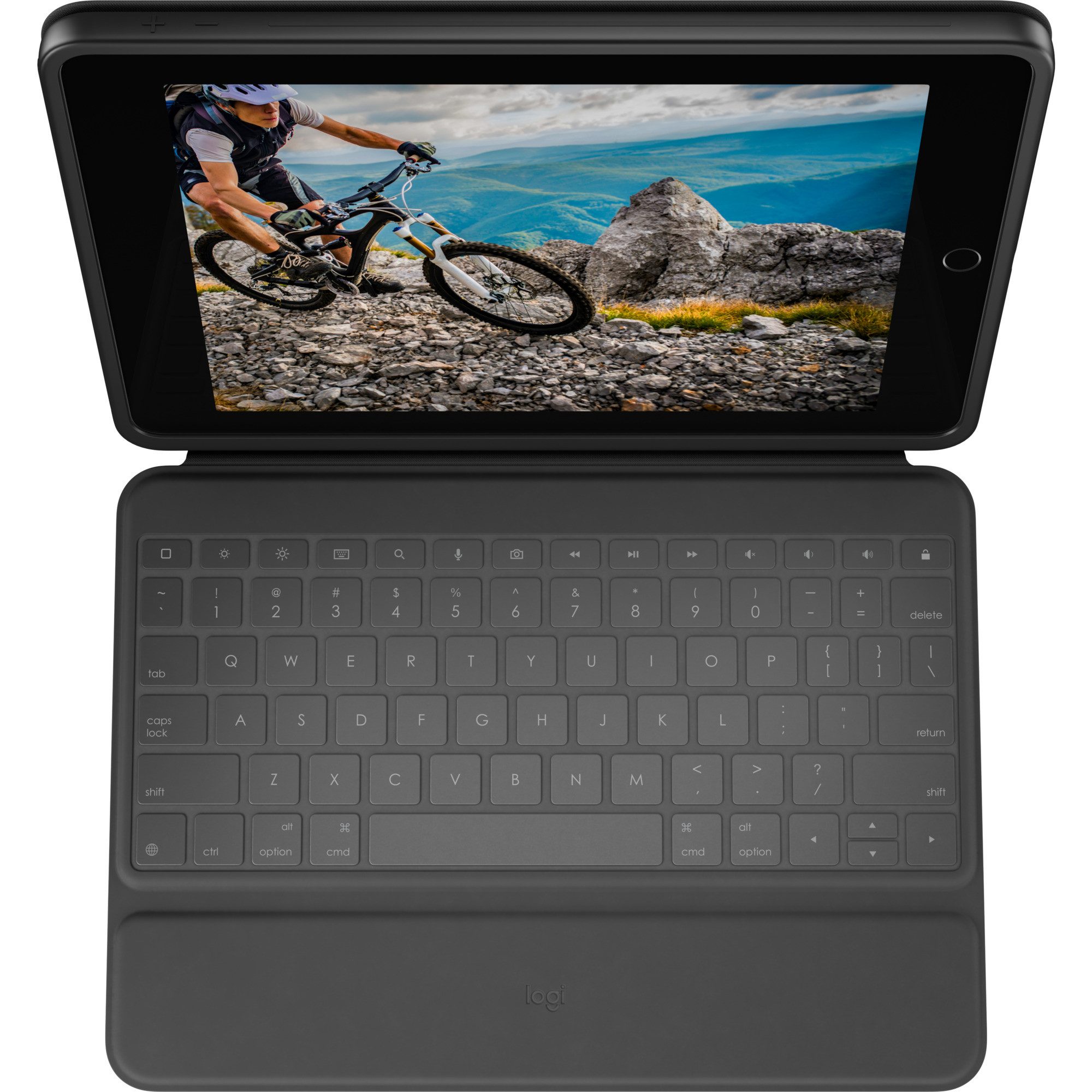 Logitech Logitech RUGGED FOLIO, Tastatur, (für iPad 7., 8. Tastatur