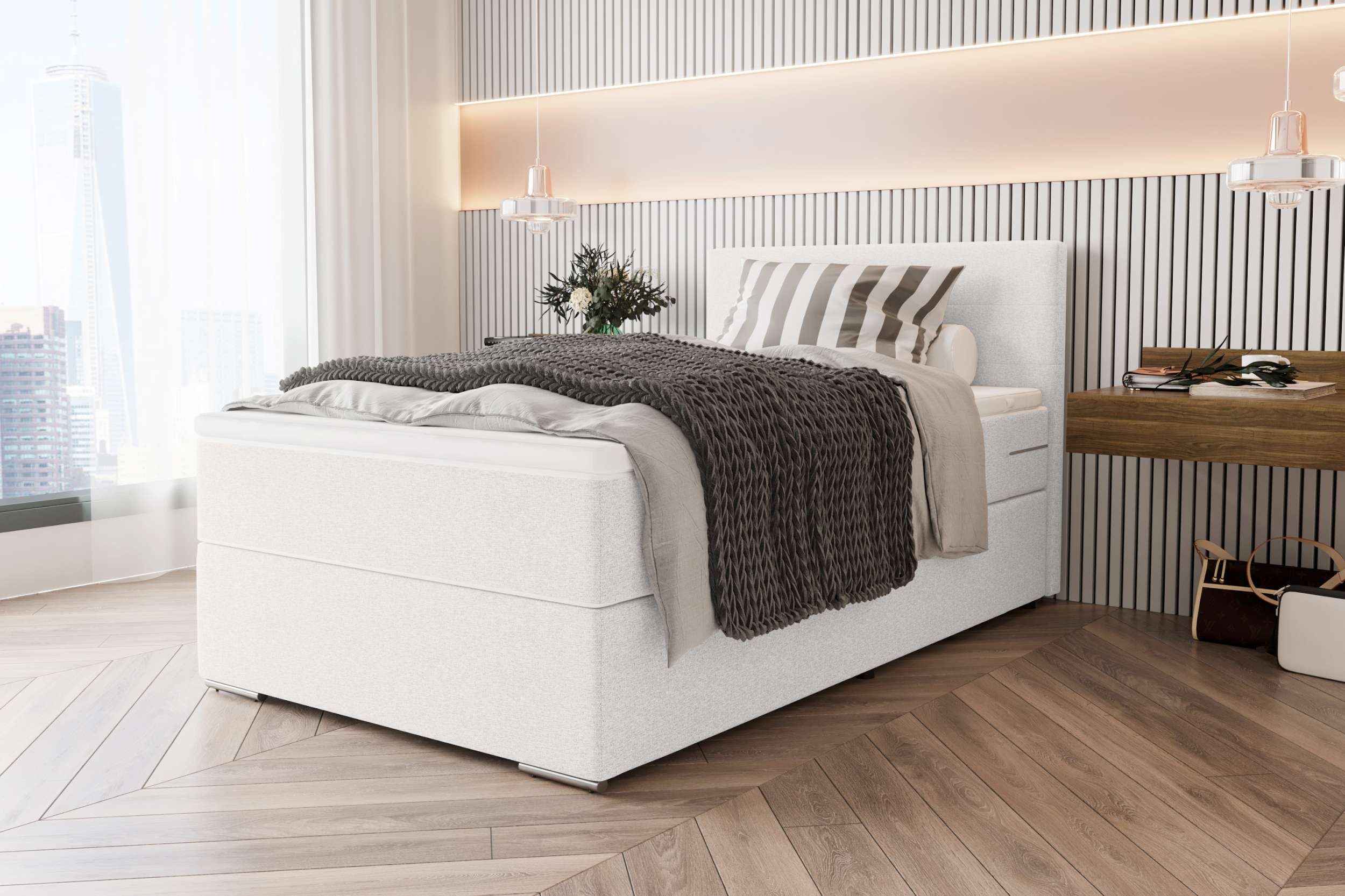 99rooms Boxspringbett Phönix Mini (Schlafzimmerbett, Bett), günstig online kaufen