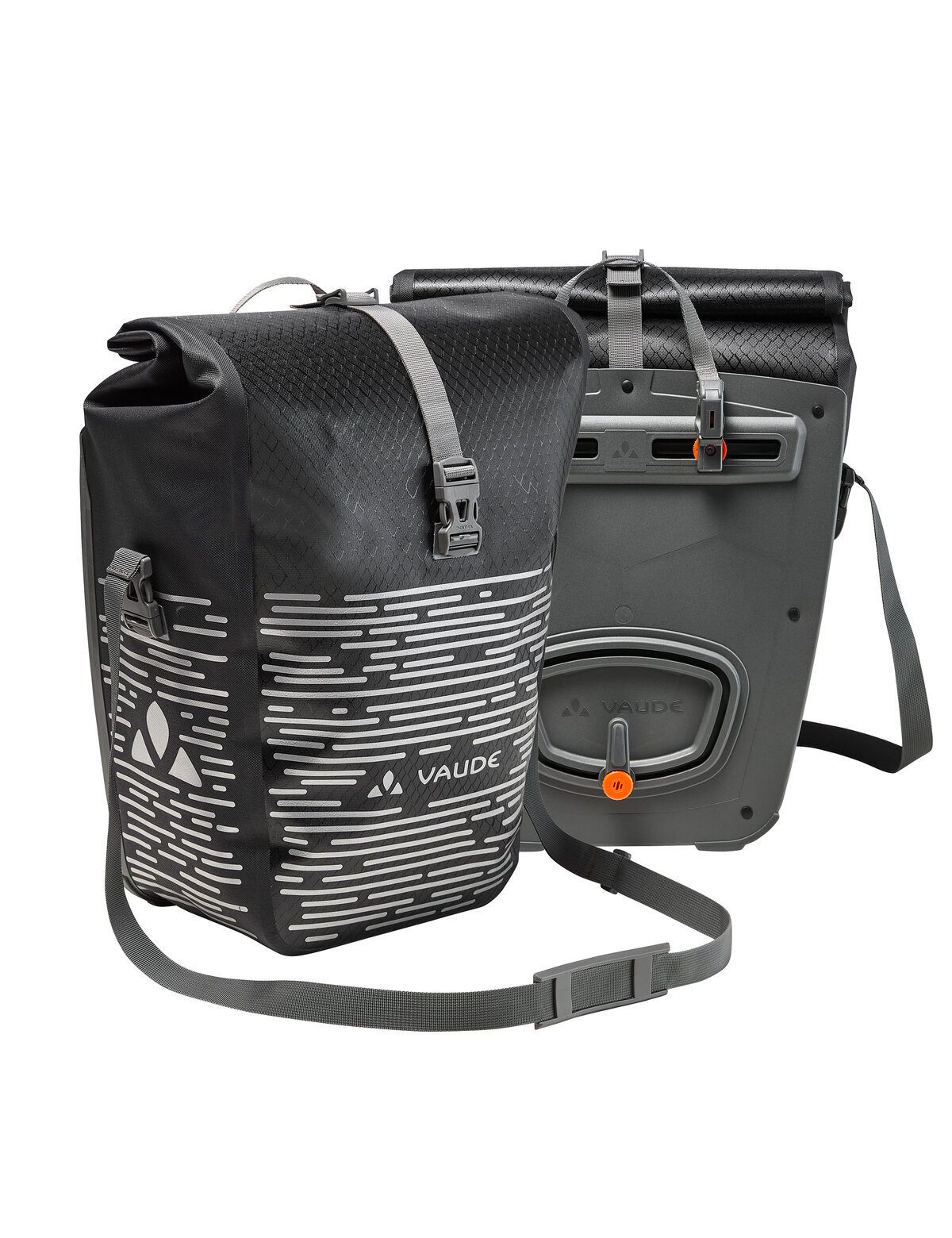 VAUDE Gepäckträgertasche Aqua Back Luminum II (2-tlg., 2), Made in Germany
