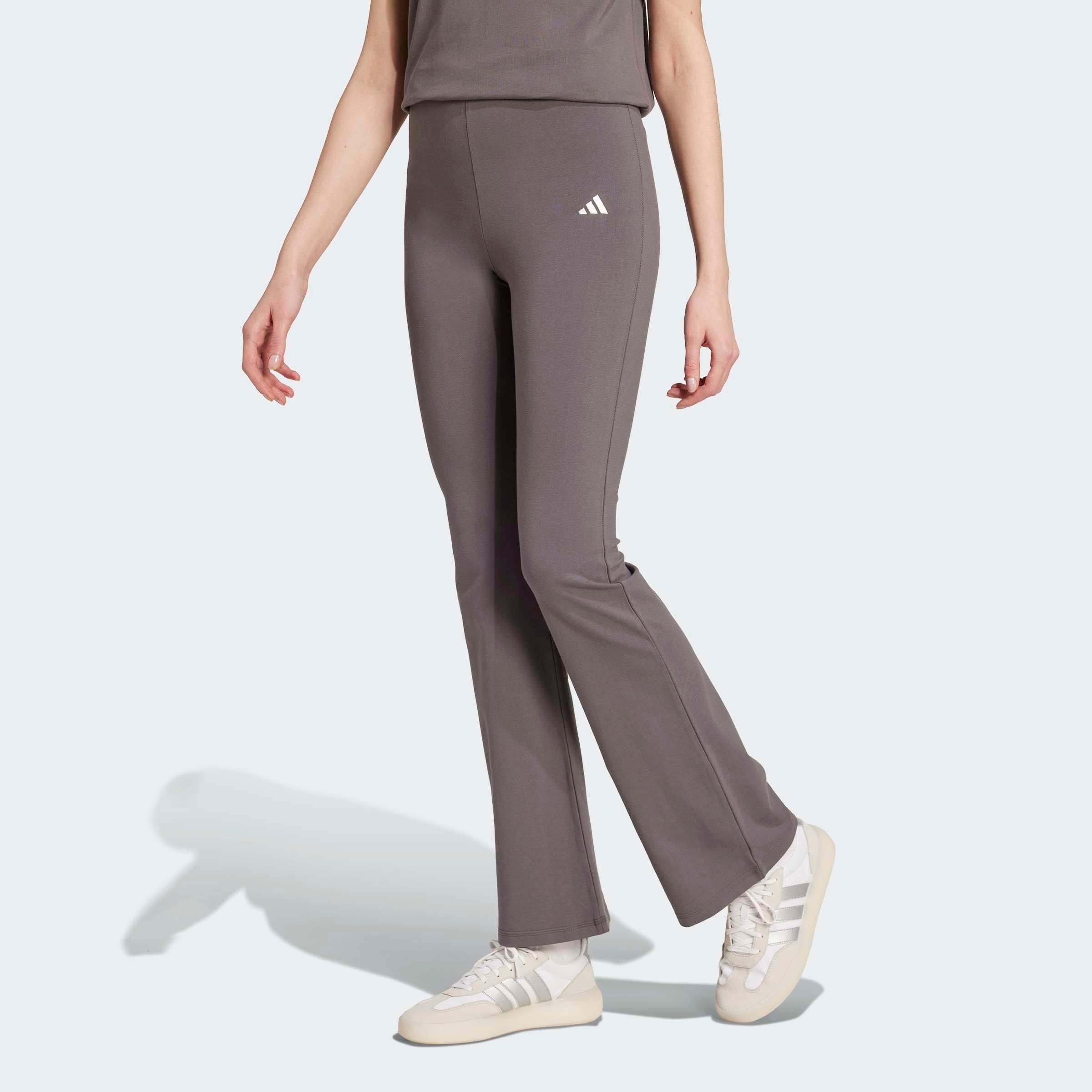 adidas Sportswear Leggings W SL SJ FLARLEG (1-tlg) Hoher Bund, ausgestellte günstig online kaufen