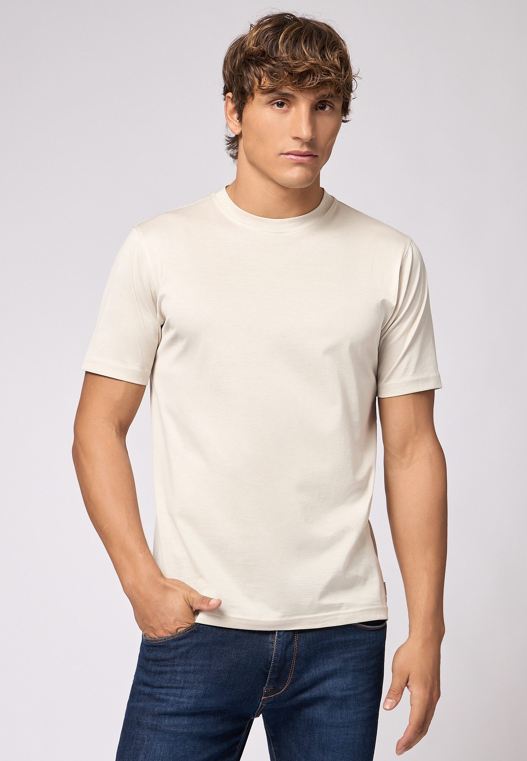 Roy Robson Rundhalsshirt "Basic Shirt" günstig online kaufen