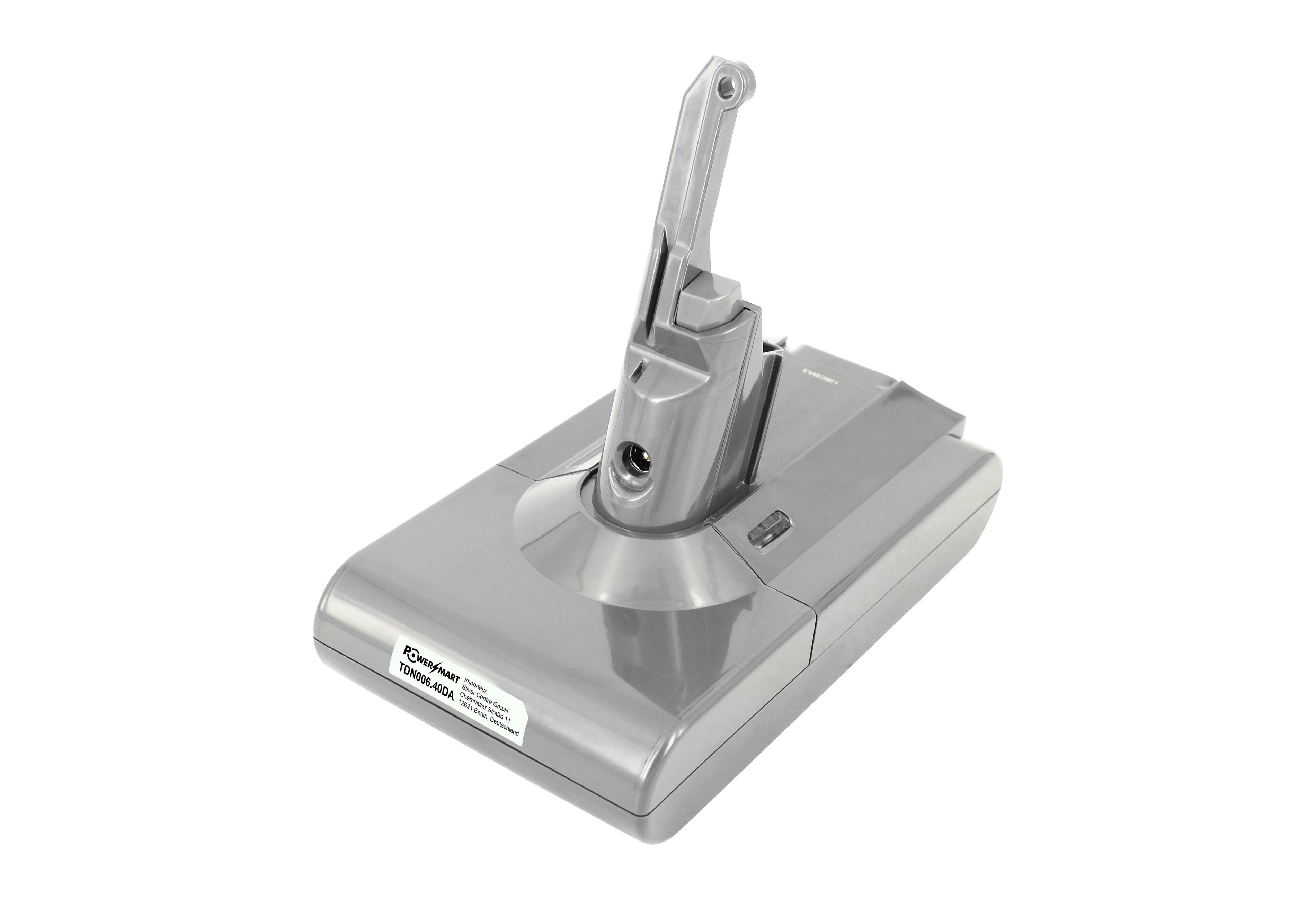 PowerSmart TDN006.40DA Staubsauger-Akku für DYSON Dyson V8 Absolute, Dyson V8 Absolute+, Dyson V8 Animal Li-ion 3900 mAh (21,6 V)