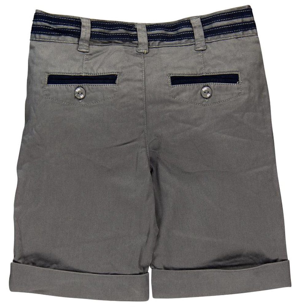 BÒBOLI Jeansbermudas BÒBOLI Bermuda Shorts grau (1-tlg)