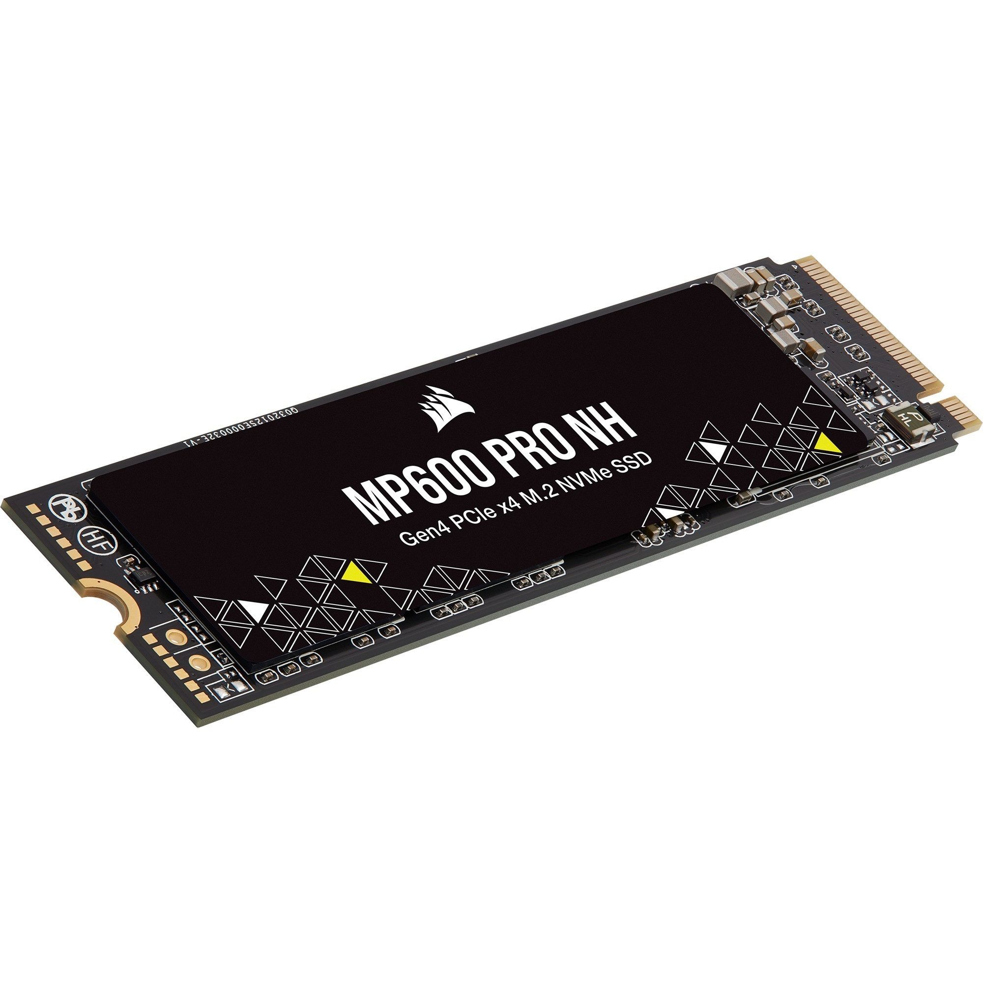 Corsair MP600 PRO NH 4TB SSD M.2 2280 NVMe 4000GB interne SSD (4 TB) M.2" 7000 MB/S Lesegeschwindigkeit, 6500 MB/S Schreibgeschwindigkeit, PCIe Gen4 x4, NVMe 1.4, 3D TLC NAND, DRAM Cache
