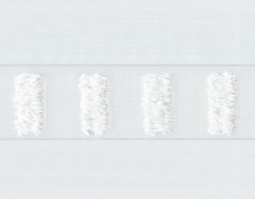 Vorhang Skivo, Neutex for you!, Multifunktionsband (1 St), halbtransparent, raffinierter Scherli mit langen Fransen