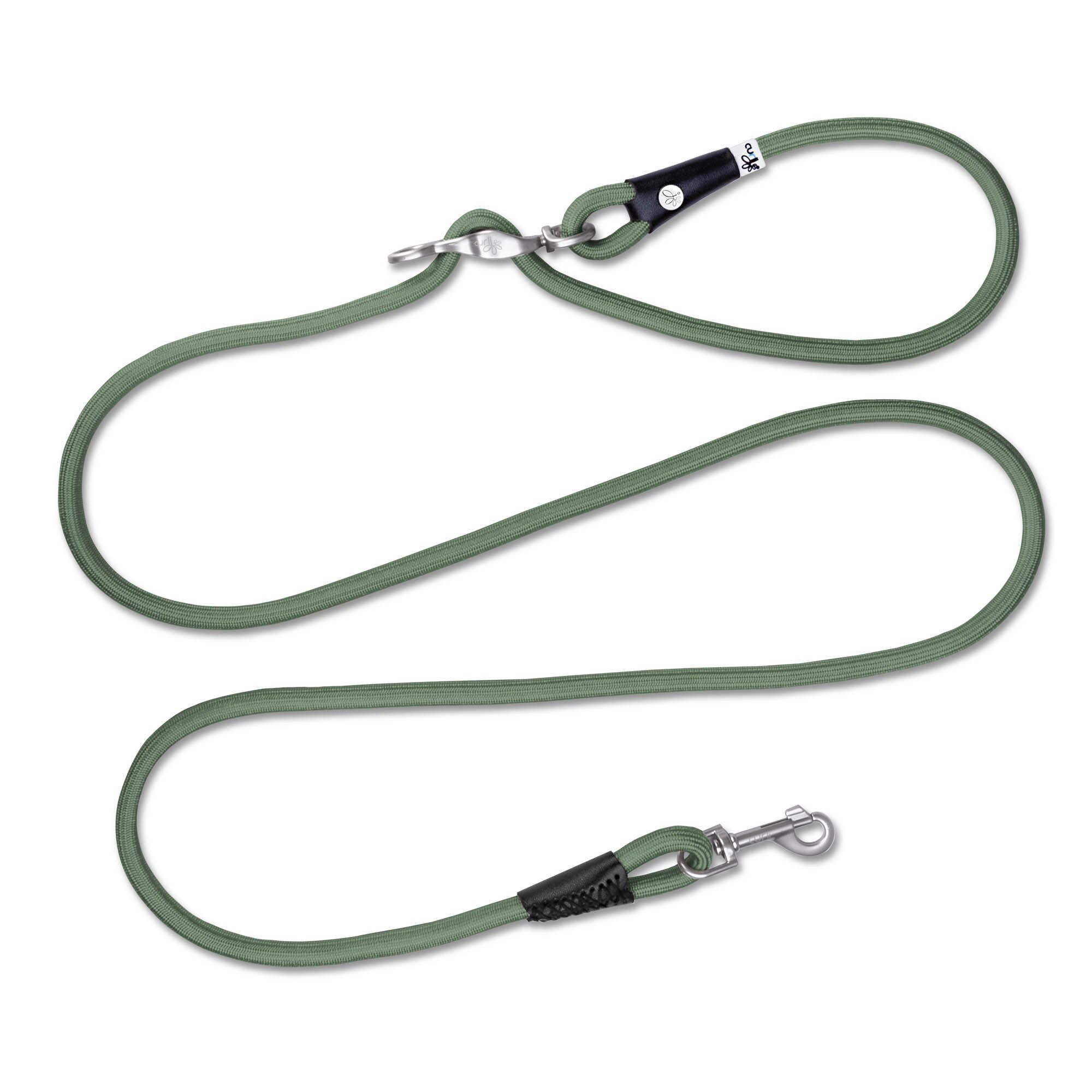 Curli Hundeleine Curli Vario Comfort Leash Moss L