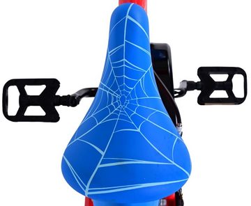 Volare Kinderfahrrad Ultimate Spider-Man - Jungen - Blau/Rot - Zweihandbremsen, bis 60 kg, 85% zusammengebaut, 12 oder 14 Zoll, 3 - 5 Jahre